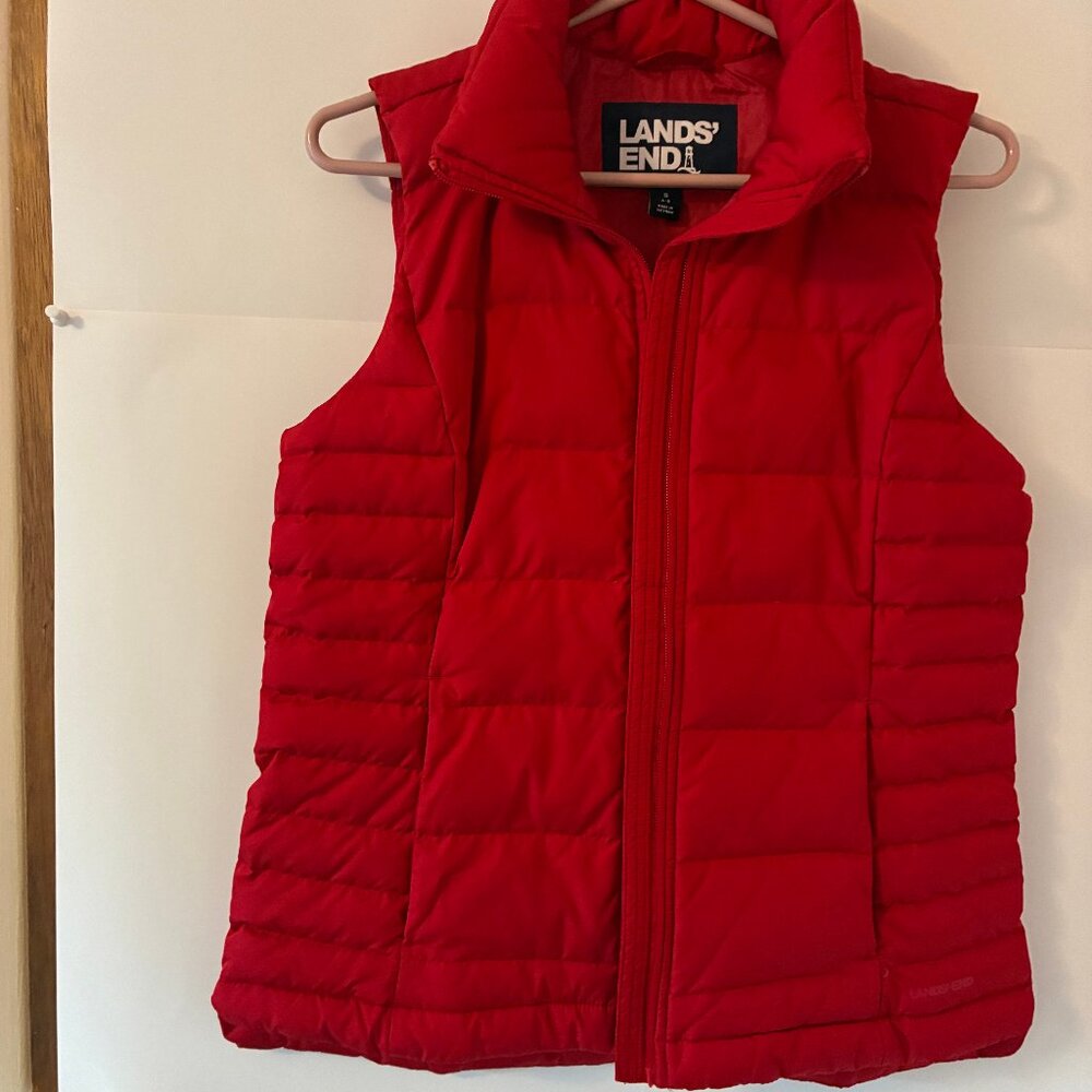 Lands End Down Vest